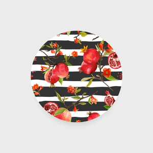 Watercolor Pomegranate Round Insert